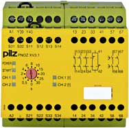 PNOZ XV3.1P 3/24VDC 3n/o 1n/c 2n/o t fix安全繼電器